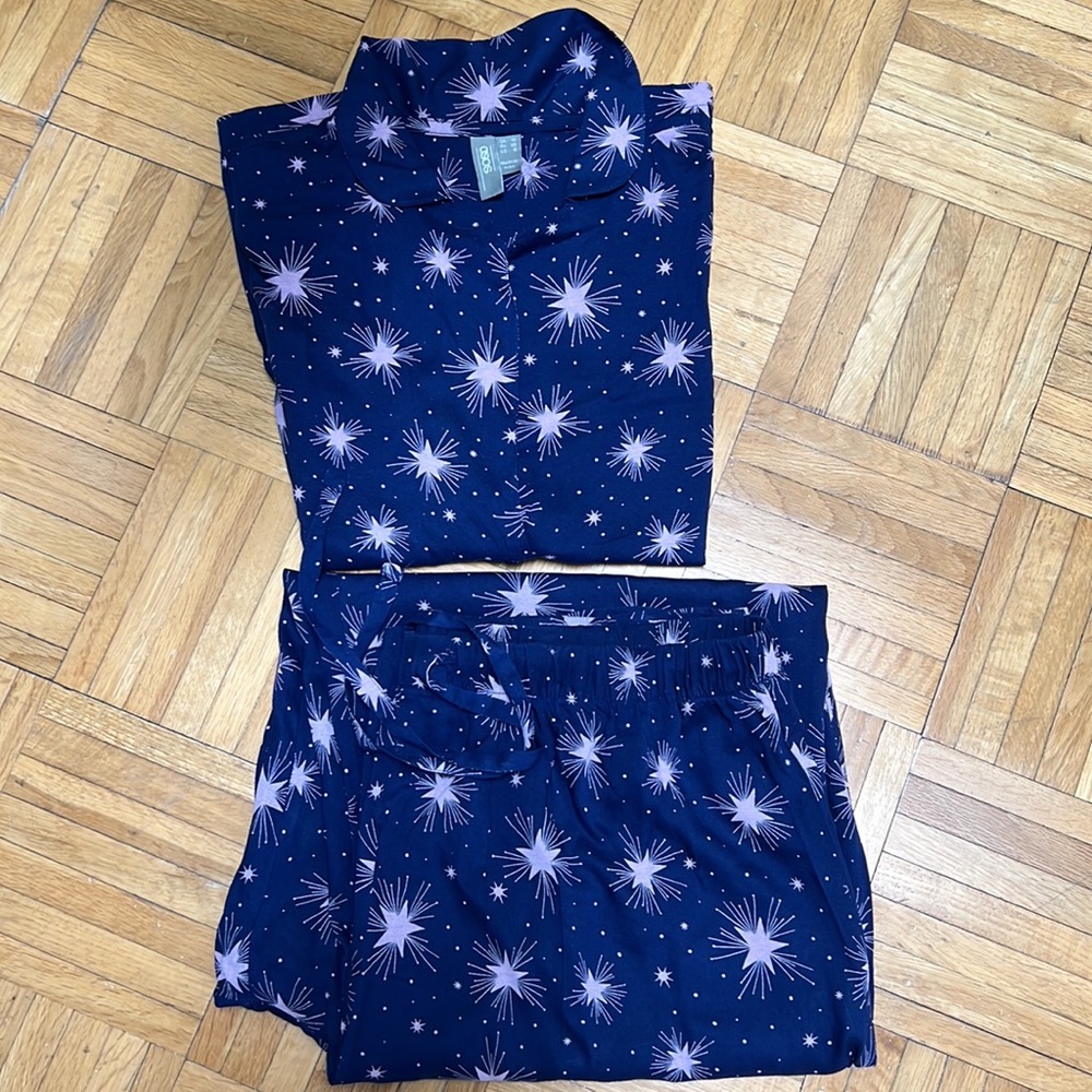 NWOT ASOS 2 pieces pijamas 100% cotton, size 6 (US)